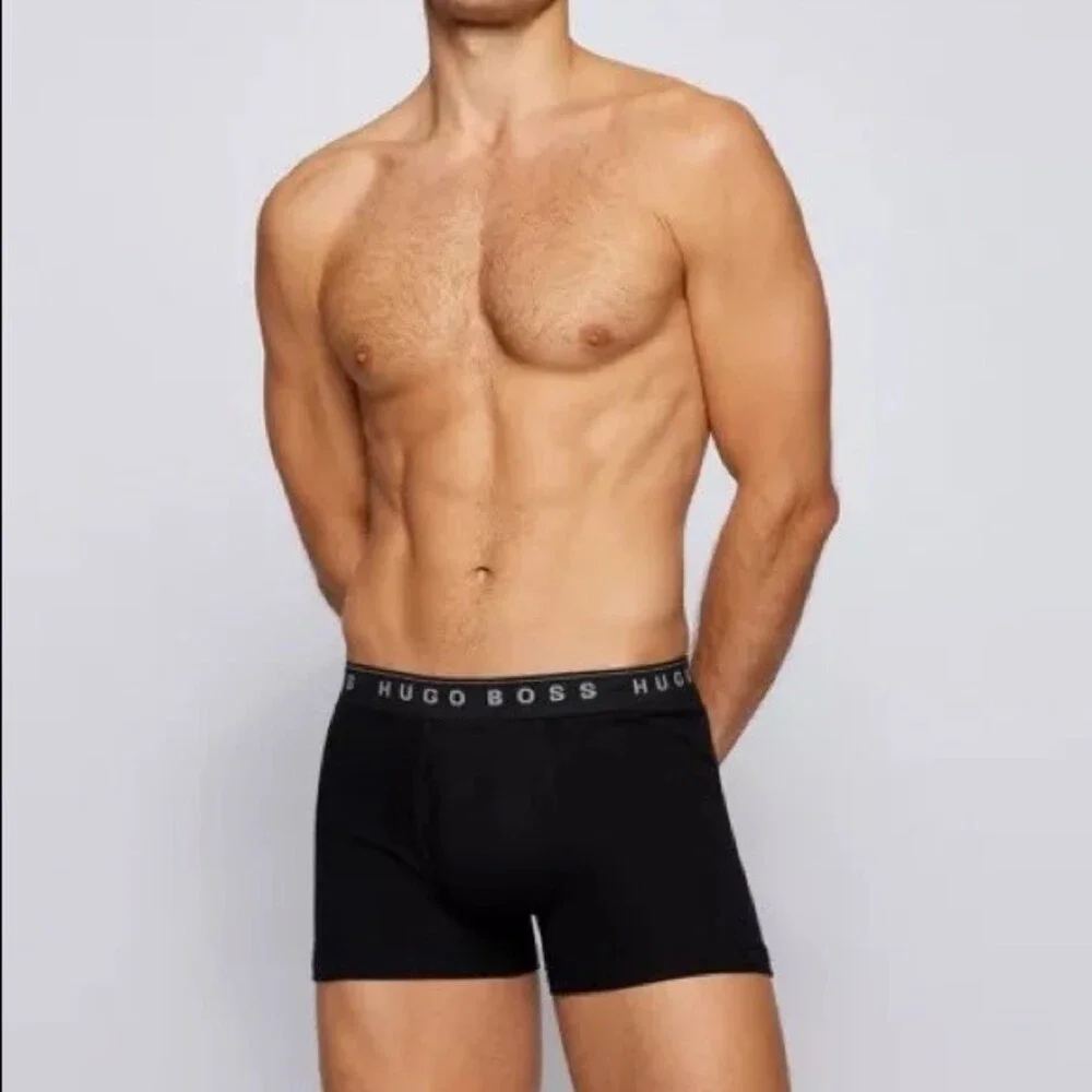 Boss Hugo Boss Traditional Cotton Briefs - 5 Pack Black Size M